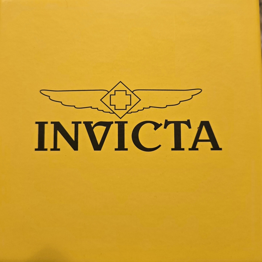 Invicta Two-Tone Gold and Blue Dial Men's Watch - Picture 2 of 3